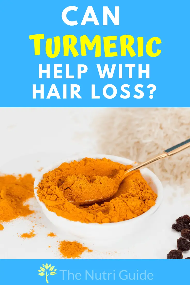 turmeric for hair loss pin