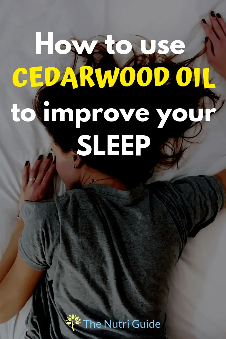 cedarwood oil for sleep