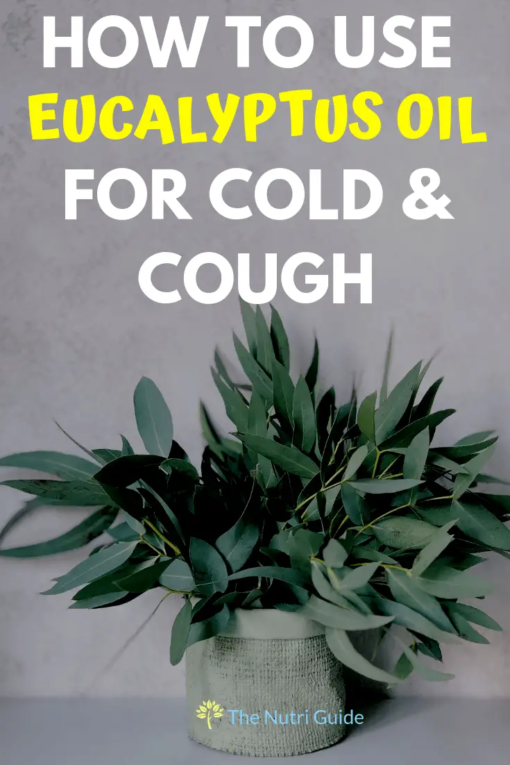 eucalyptus oil for cold and cough pin