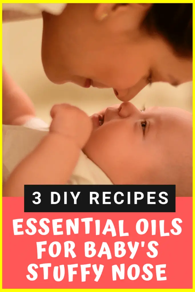 essential oils for baby stuffy nose