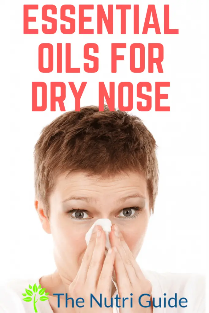 Essential oils for dry nose pin