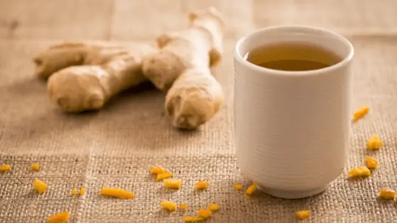 ginger tea for energy