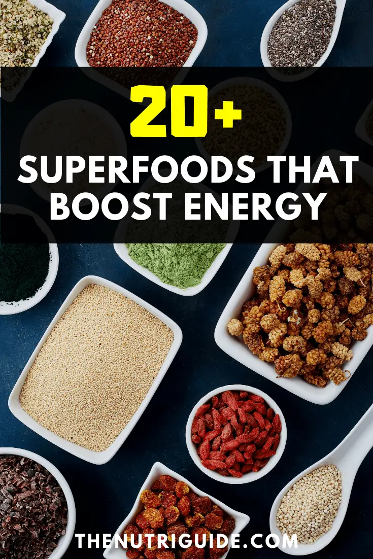 Superfoods that boost energy