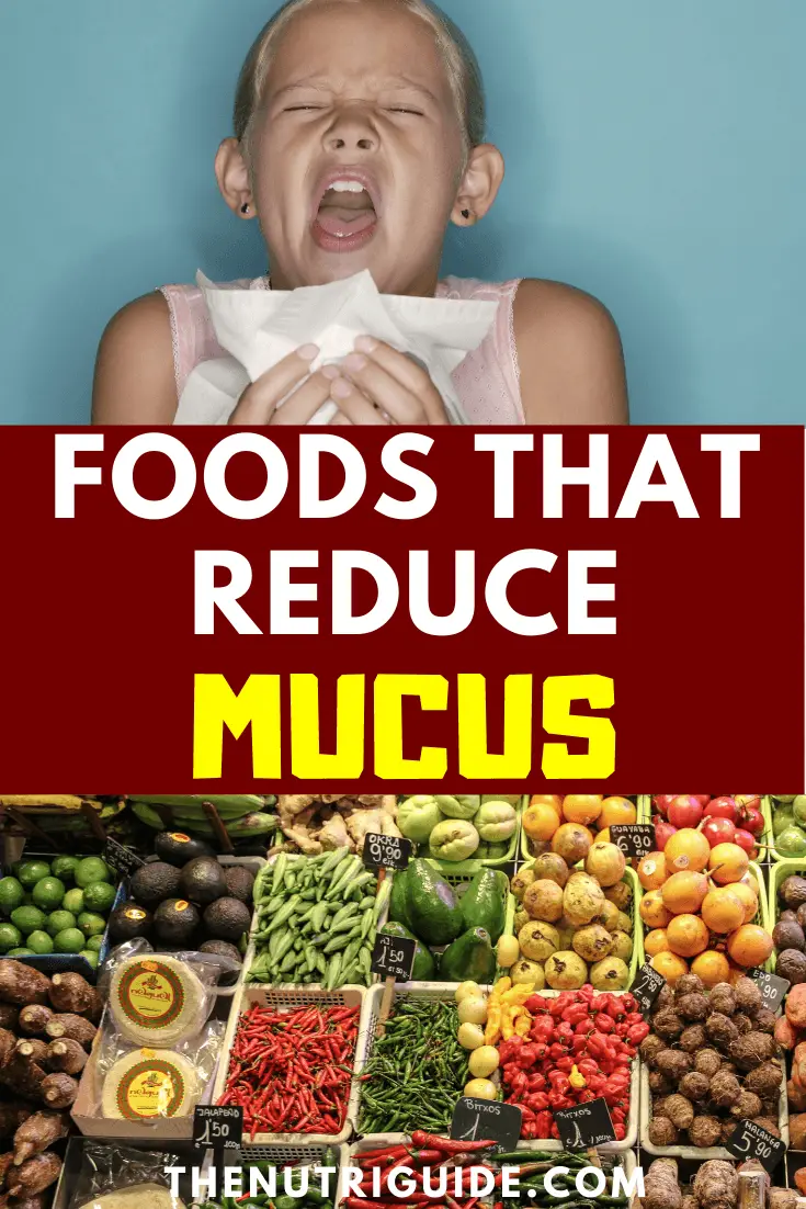 Foods to eat for mucus relief