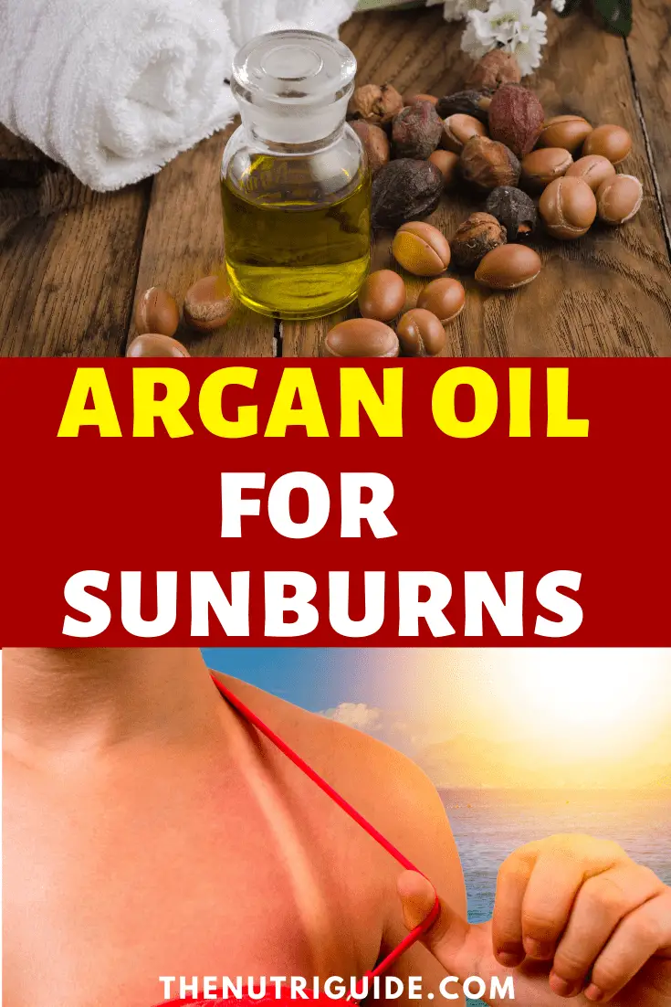 Argan Oil for Sunburns
