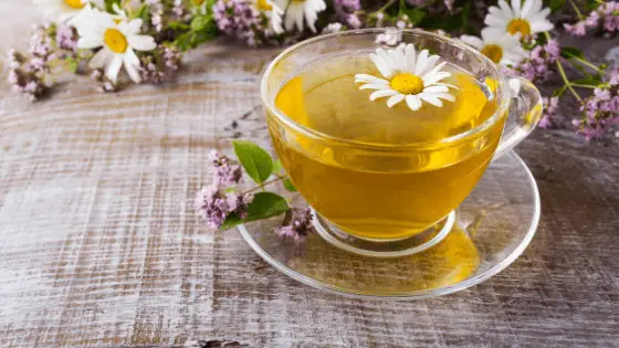 chamomile tea for anger and anxiety