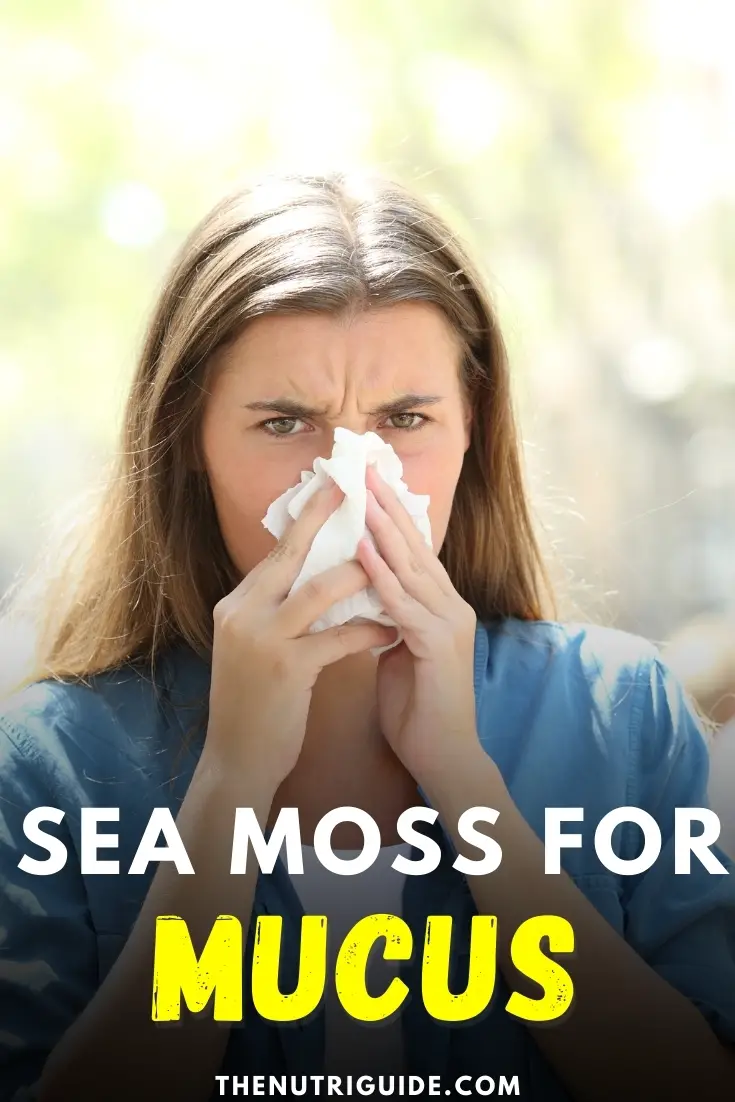 Sea moss for mucus